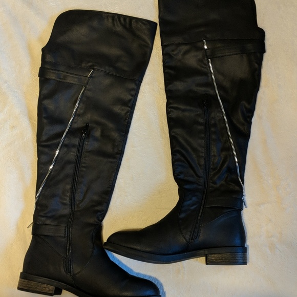 Restricted Shoes - NWOT - Restricted over the knee boots